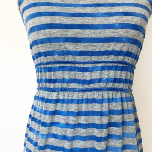 Prana Maxi Dress Blue Stripe Size XS Tie Die - Picture 5 of 8